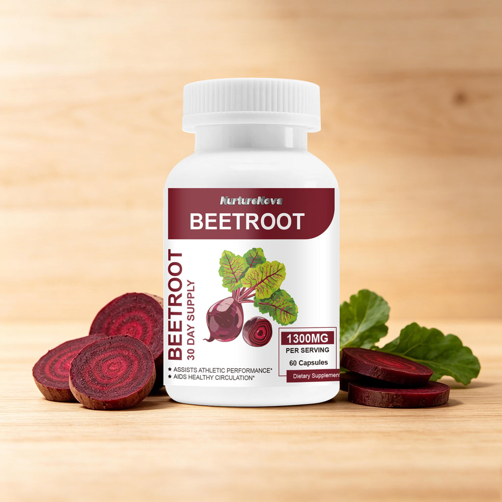 Beetroot Capsules - Athletic Performance Support |60 Capsules|Dropship