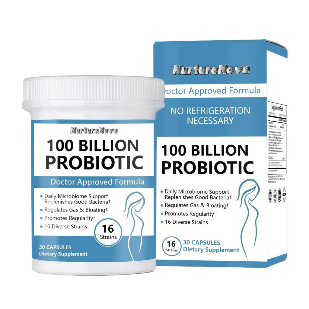Probiotic Capsules - Health Digestive Support | 30 Capsules | Dropship