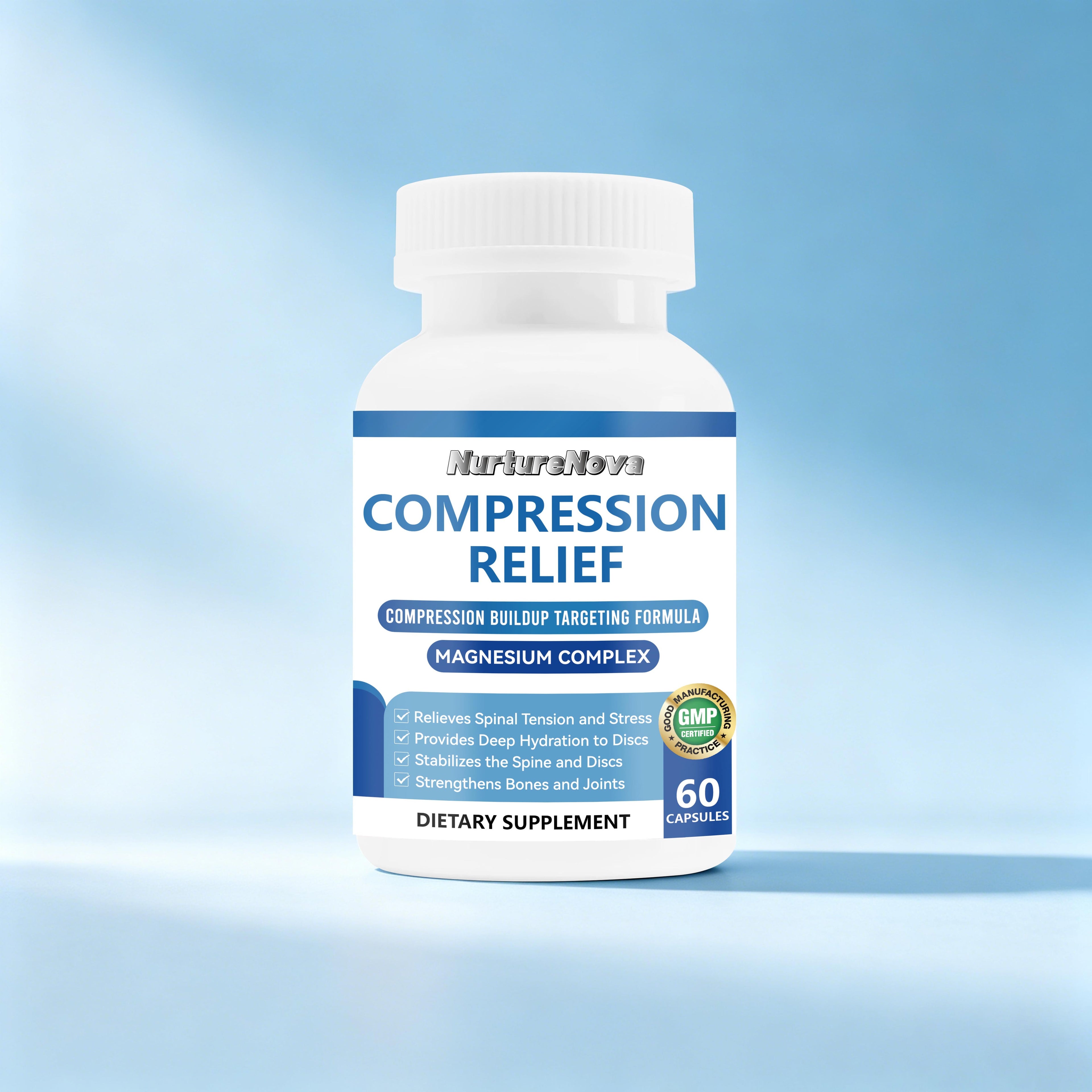 Compression Relief Capsules-Spine & Joint Health|60ct|Dropship