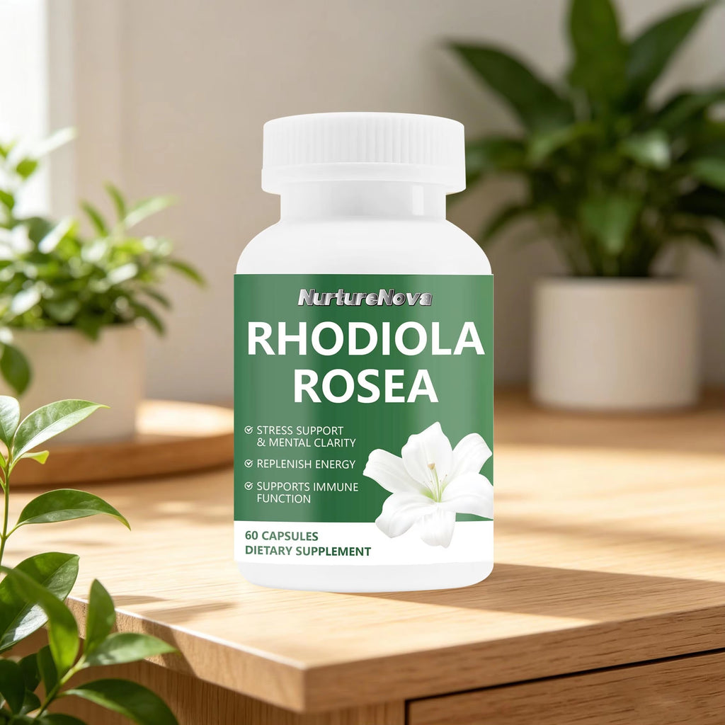 Rhodiola Rosea Capsules - Immune Support |60 Capsules|Dropship