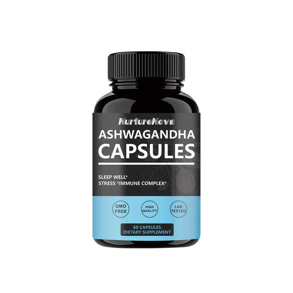 Ashwagandha Capsules - Sleep Immune Support |60 Capsules| Dropship