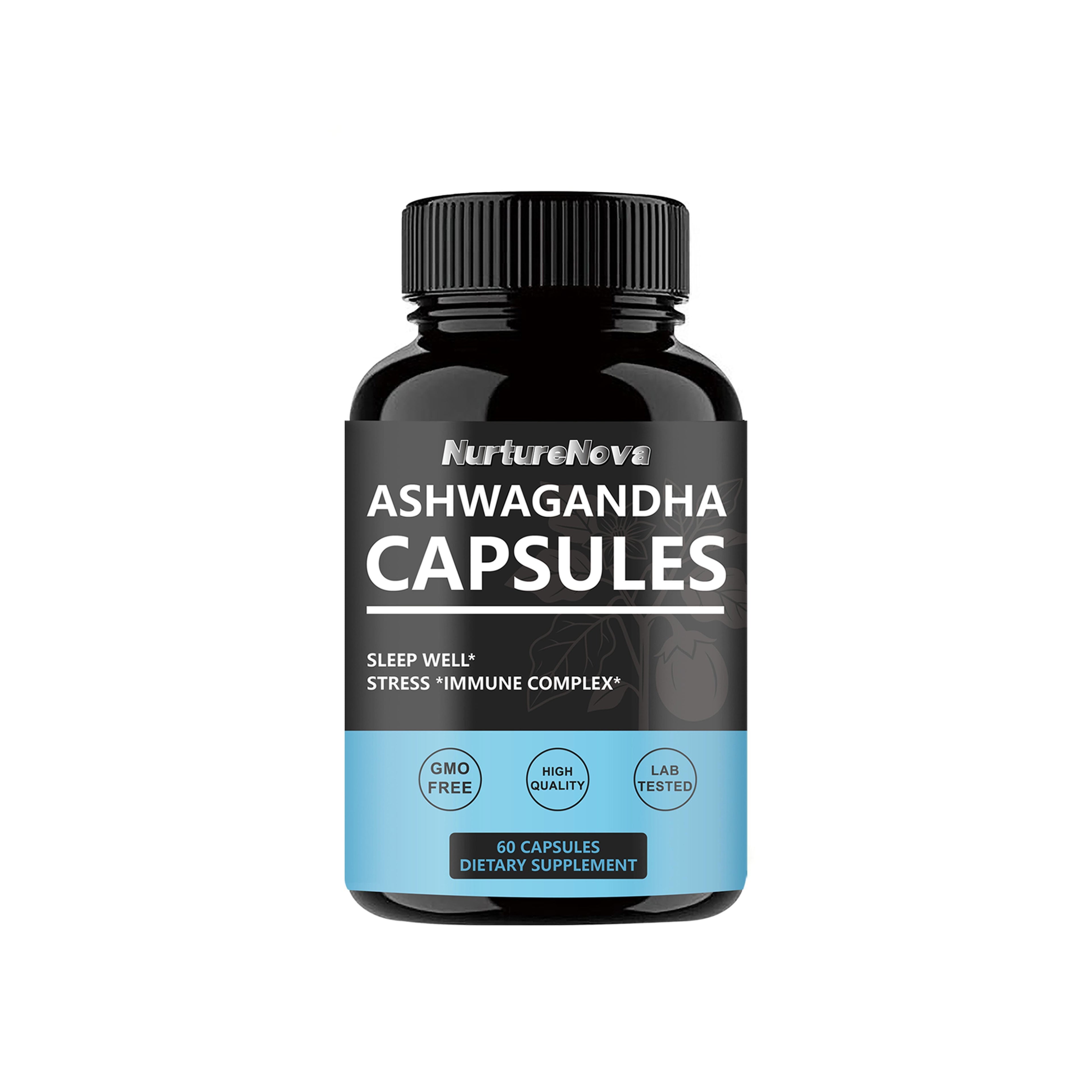 Ashwagandha Capsules - Sleep Immune Support |60 Capsules| Dropship