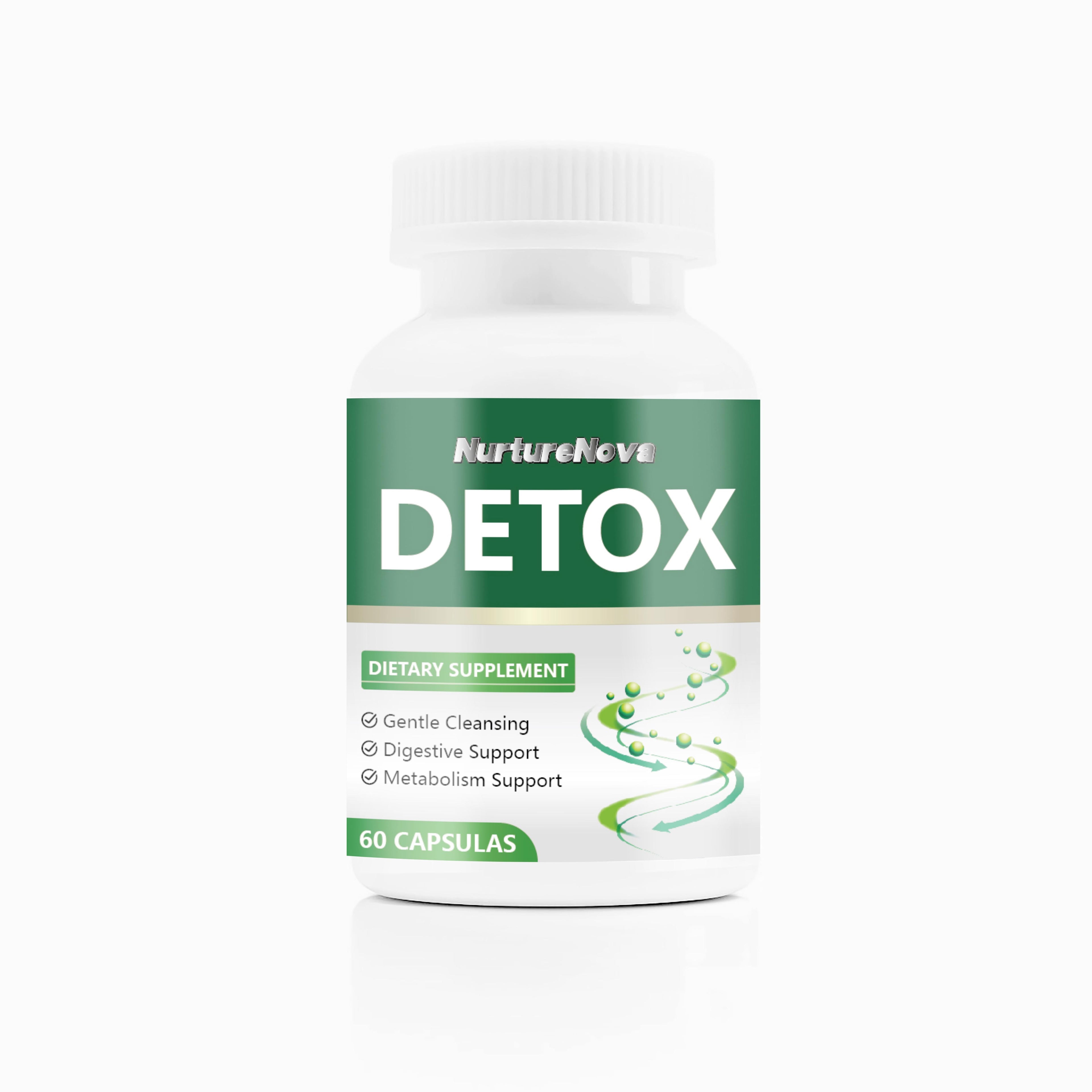 Detox Capsules - Digestive Metabolism Support |60 Capsules|Dropship