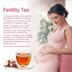 Fertility Tea - Preconception & Reproductive Health Support | 30 Bags | Dropship
