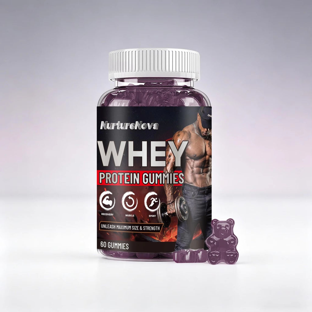 Whey Protein Gummies - Build Muscle|60 Gummies|Dropship