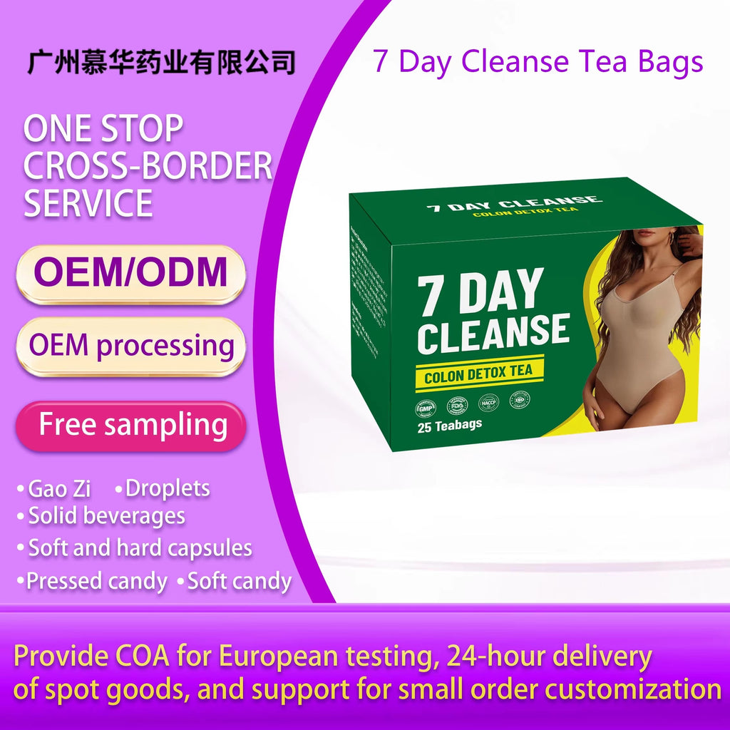 7 Day Cleanse Tea Bags - Body Detox Support | 25 Teabags | Dropship