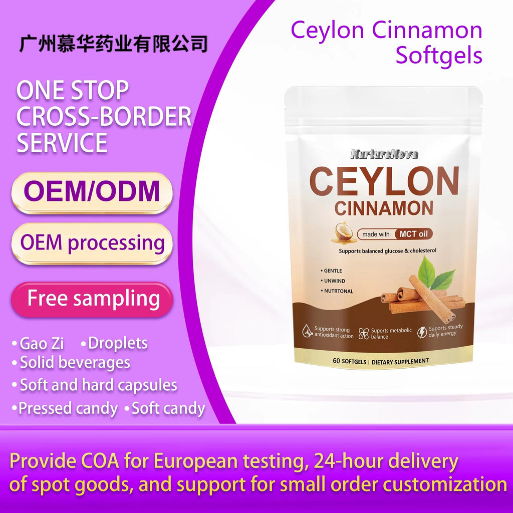 Ceylon Cinnamon Softgels - Blood Sugar Balance | 60 Softgels |Dropship