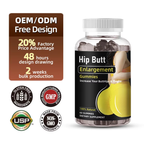 Hip Butt Enlargement Gummies - Curve Support Supplement | 60ct | Dropship