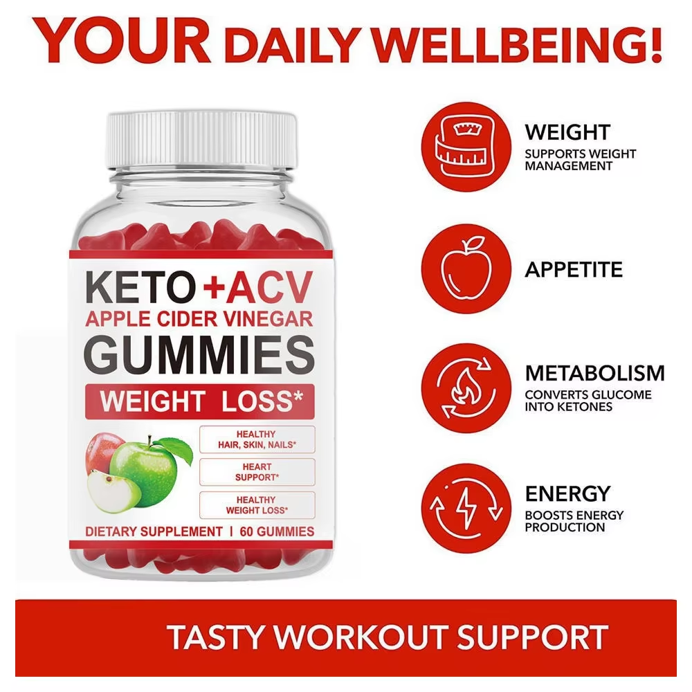 Keto ACV Gummies - Weight & Heart Support |60 Count|Dropship