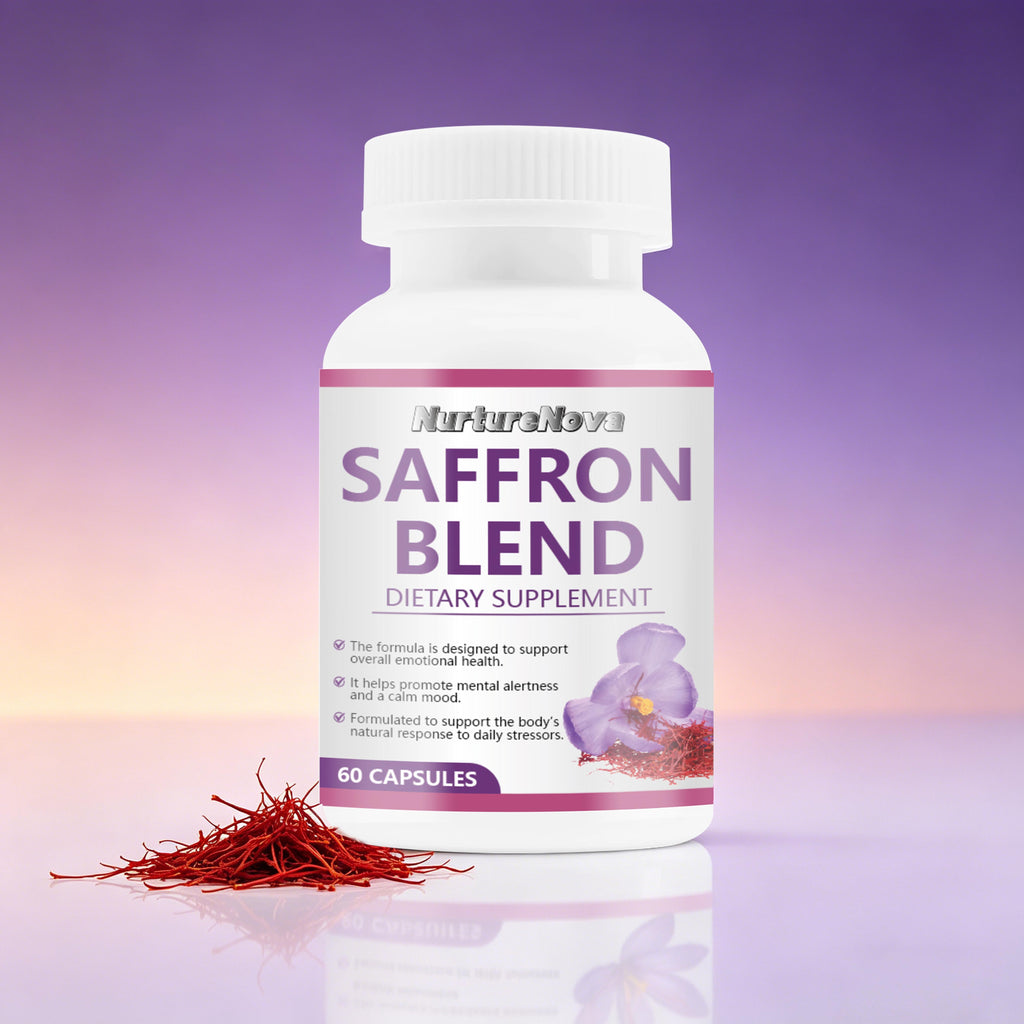 Saffron Blend Capsules - Emotional Mood Support |60 Capsules|Dropship