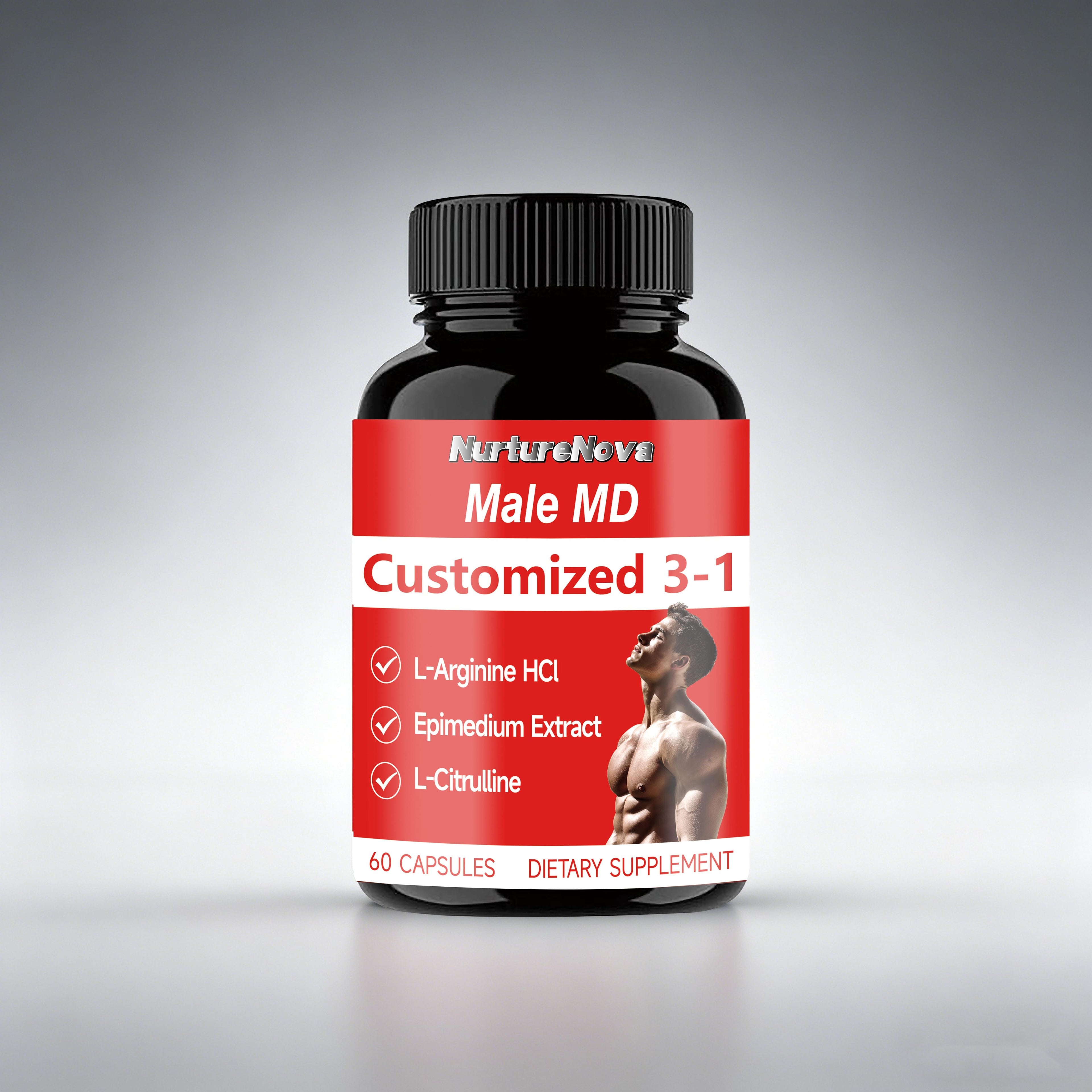 Male MD 3-in-1 Capsules-Men's Health|60ct|Dropship