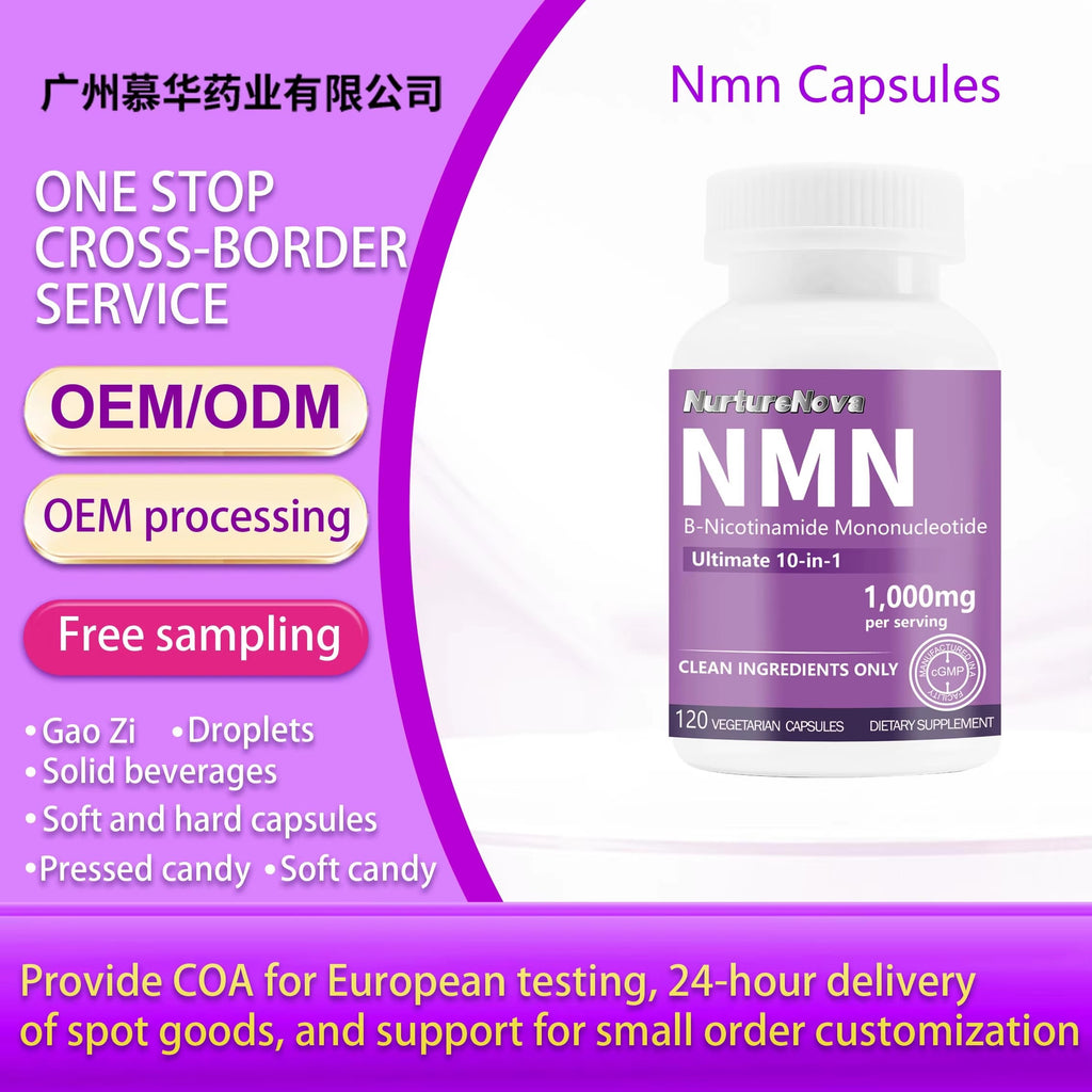 NMN Capsules - Daily Cellular Wellness Support |120 Veg Caps|Dropship
