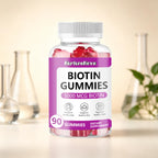 Biotin Gummies - Hair Skin Nail Support |90 Gummies|Dropship
