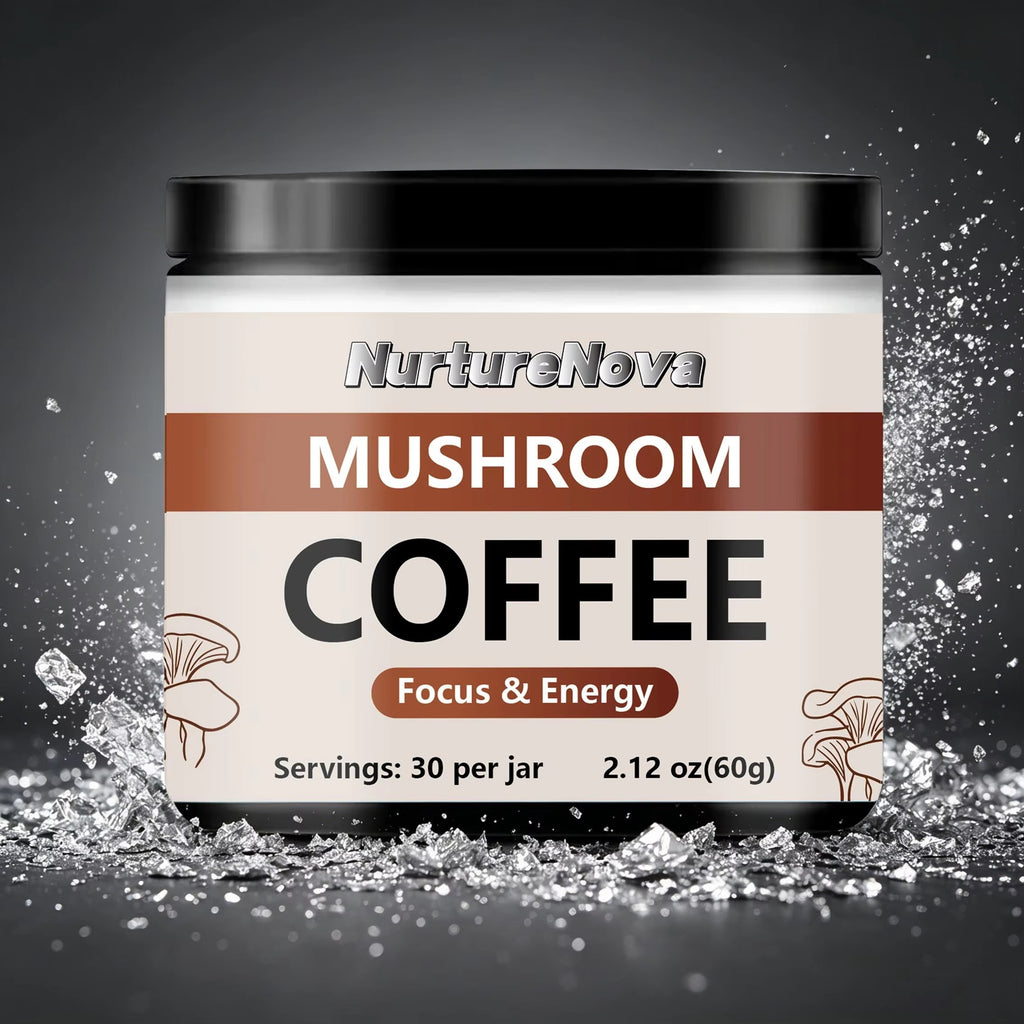 Mushroom Coffee Powder - Daily Energy Support | 60g | Dropship