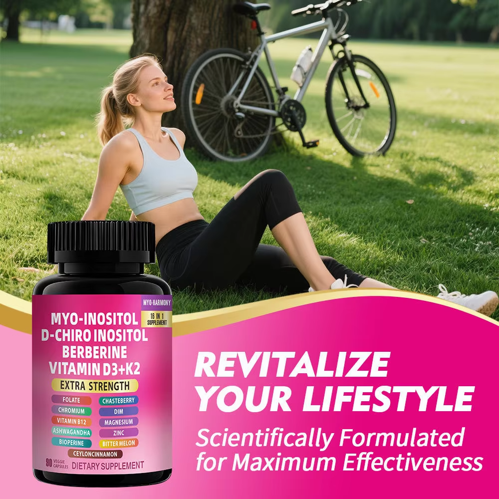 16-in-1 Myo-Inositol Complex Capsules - Women's Hormone Support |90 Count|Dropship
