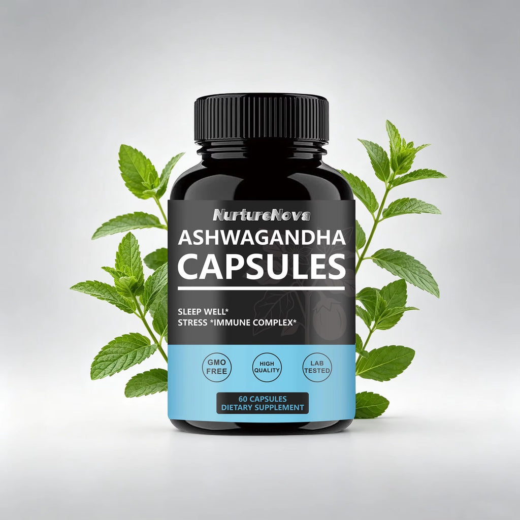 Ashwagandha Capsules - Sleep Immune Support |60 Capsules| Dropship