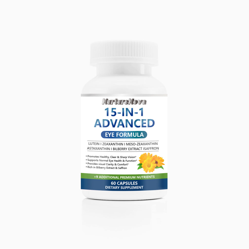 15-in-1 Eye Vitamins Capsule- Visual Clarity & Comfort Support | 60 Capsules | Dropship