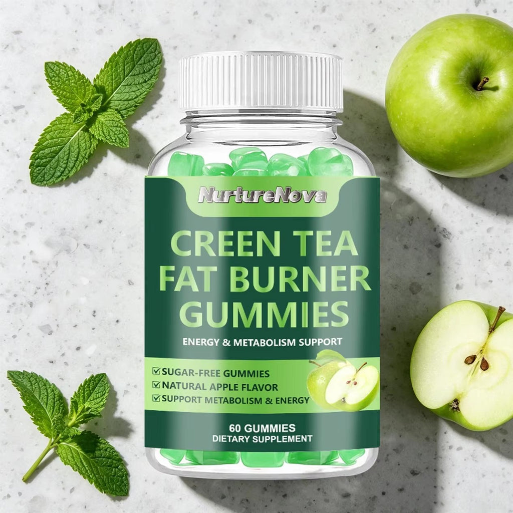 Green Tea Gummies - Energy Support |60 Gummies| Dropship