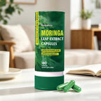 Moringa Leaf Extract Capsules-Blood Sugar Support|180Capsules|Dropship