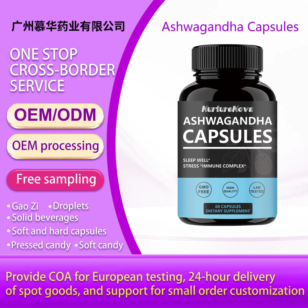 Ashwagandha Capsules - Sleep Immune Support |60 Capsules| Dropship