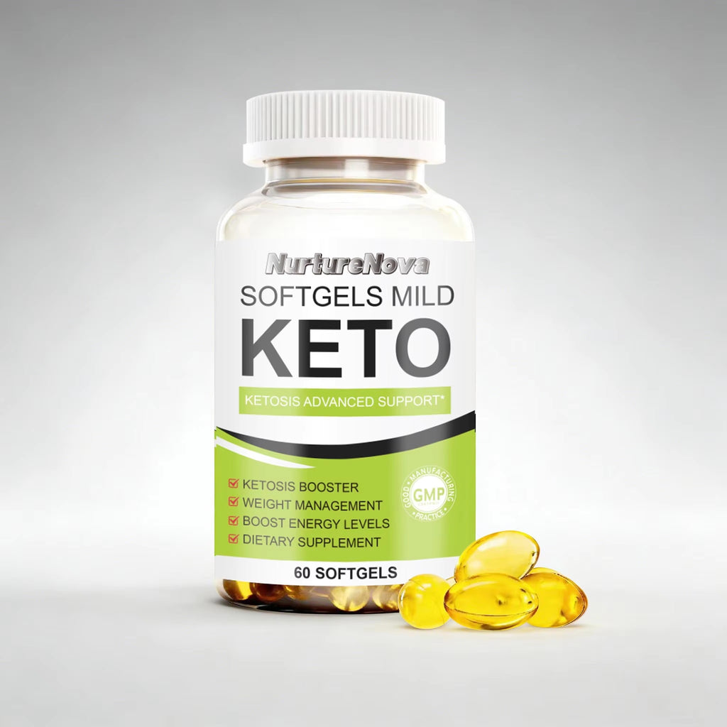 Keto Softgels-Support Ketosis & Weight Management|60ct|Dropship