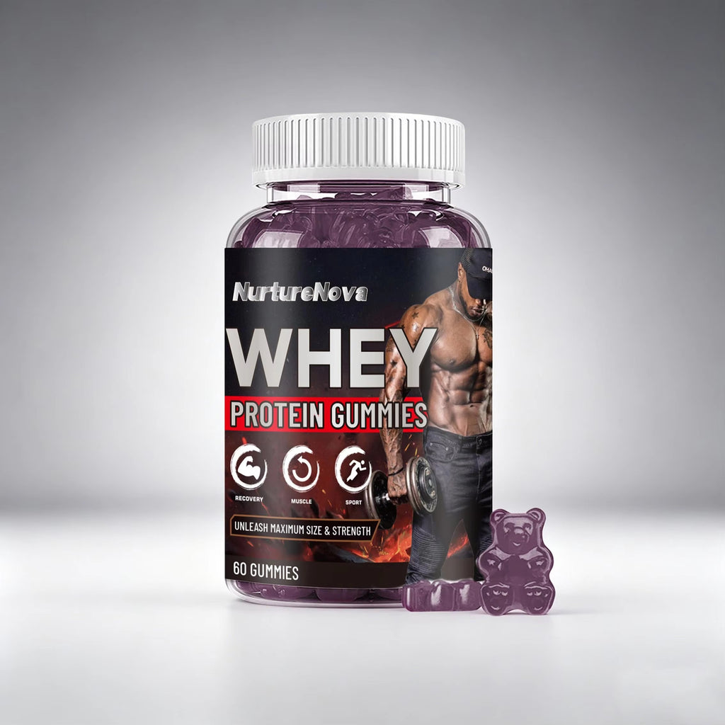 Whey Protein Gummies - Build Muscle|60 Gummies|Dropship