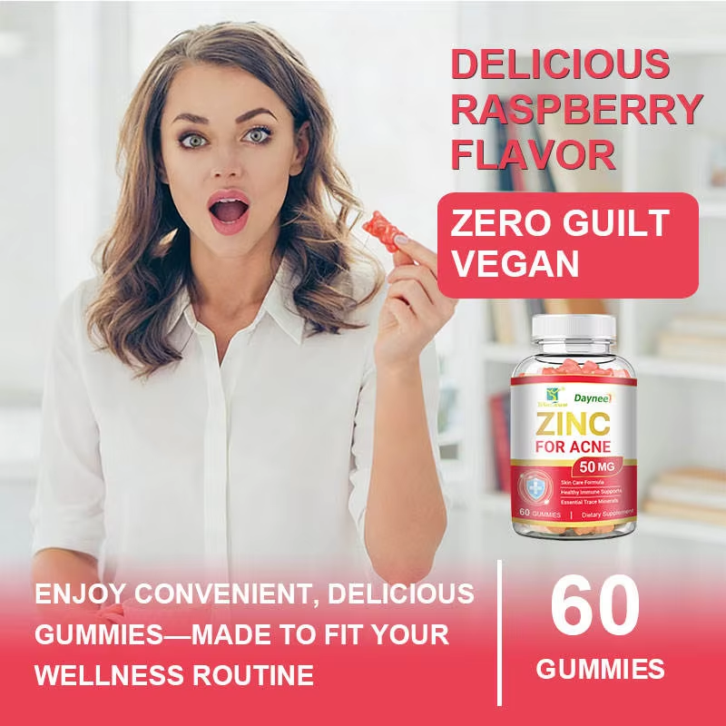 Zinc for Acne Gummies - Skin & Immune Support |60 Count|Dropship