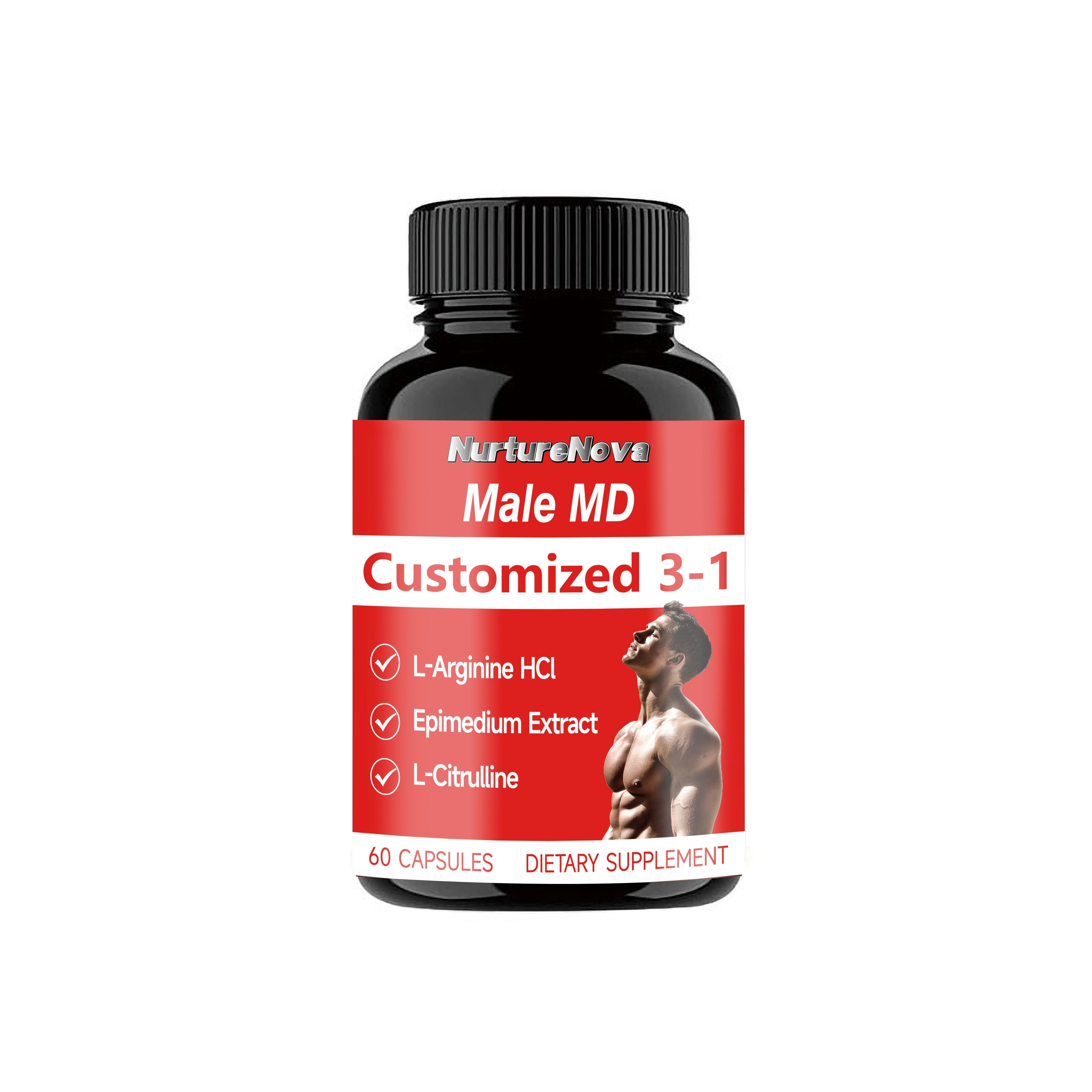 Male MD 3-in-1 Capsules-Men's Health|60ct|Dropship