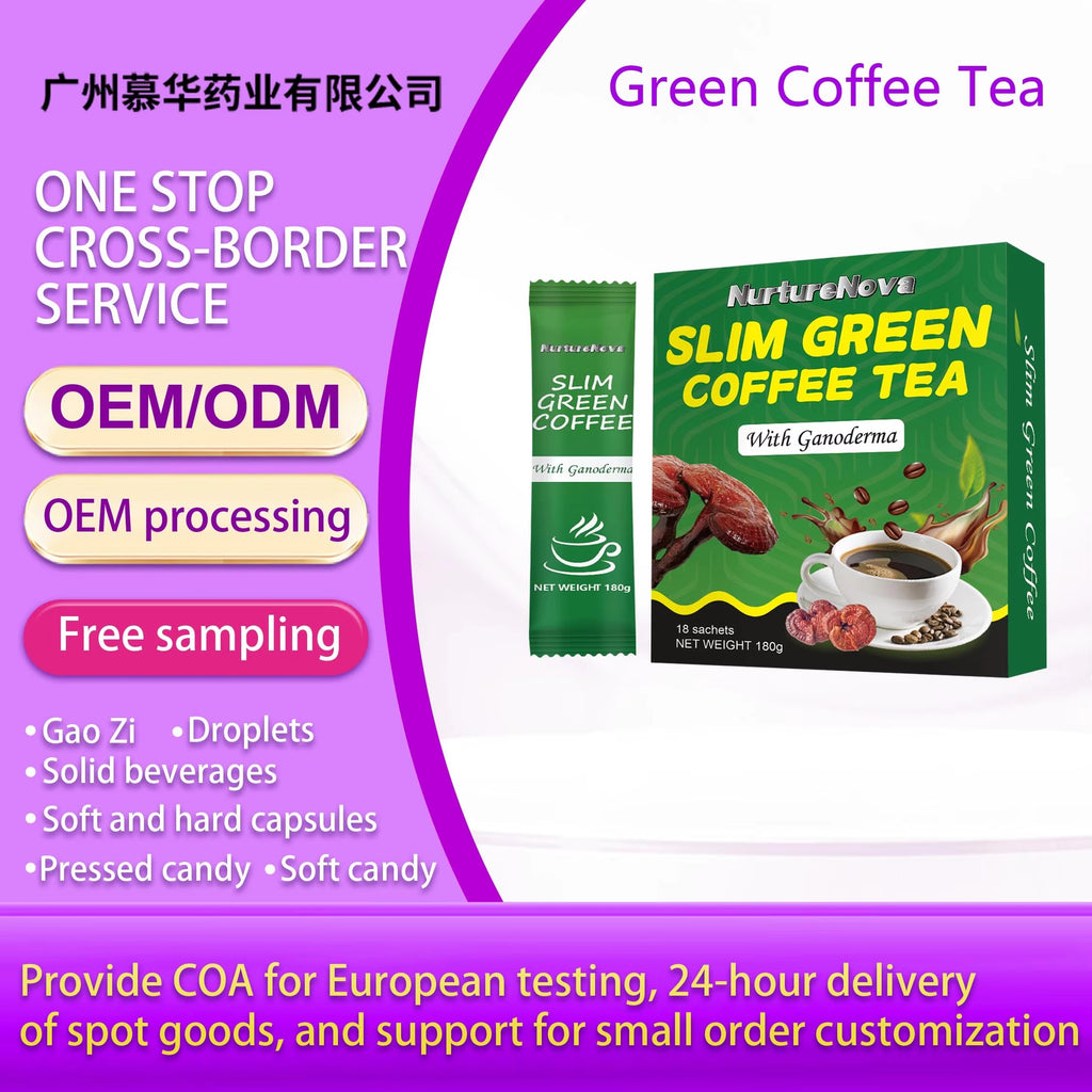 Slim Green Coffee Tea - Weight Management Support |18 Sachets|Dropship