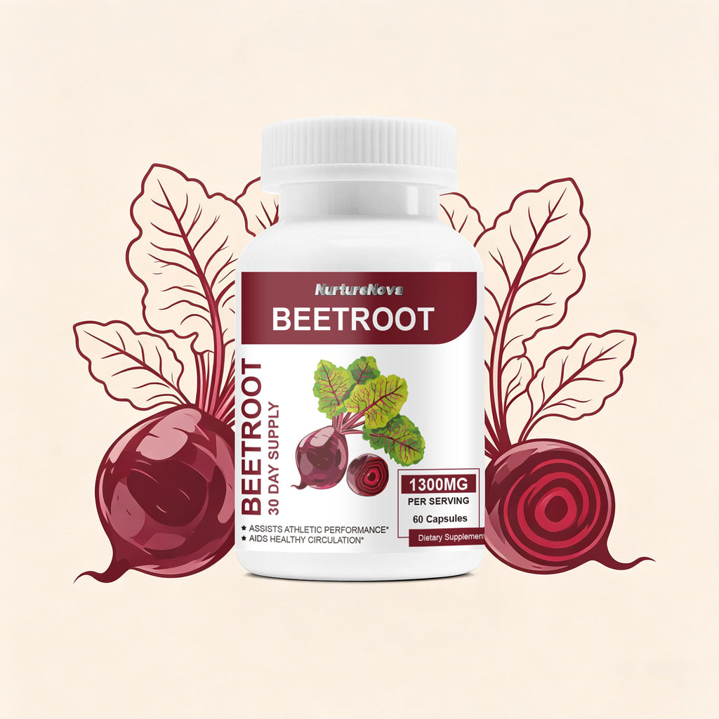 Beetroot Capsules -Healthy Blood Circulation |60 Caps|Dropship