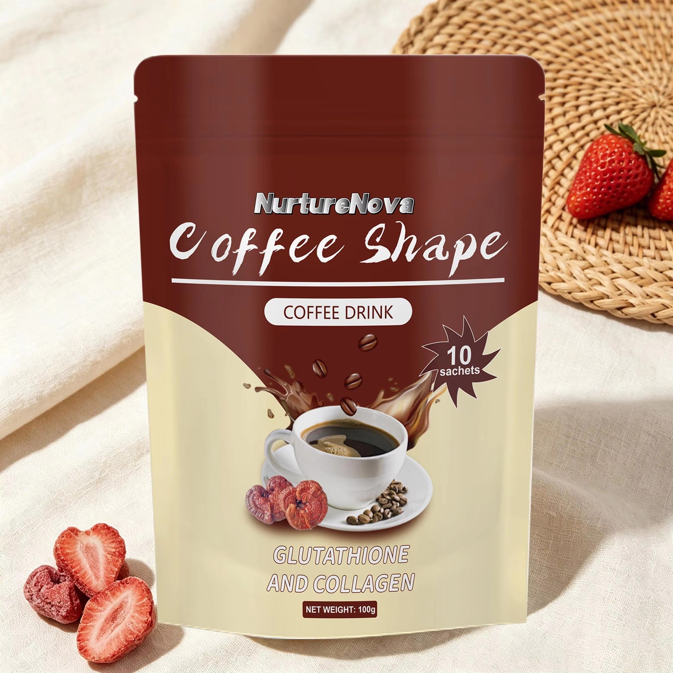 Coffee Shape Drink - Body Care Support |10 Sachets| Dropship