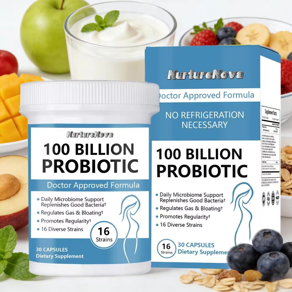 Probiotic Capsules - Health Digestive Support | 30 Capsules | Dropship