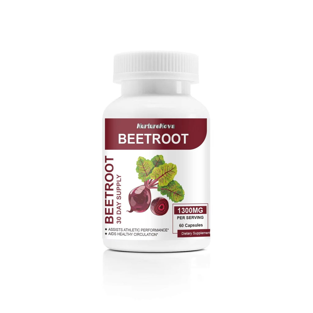 Beetroot Capsules -Healthy Blood Circulation |60 Caps|Dropship