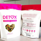 Peach Detox Energizing Tea - Body Cleanse Support |28 Bags|Dropship
