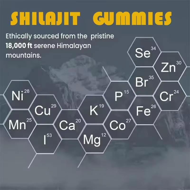 Shilajit Gummies - Wellness Support | 60ct | Dropship