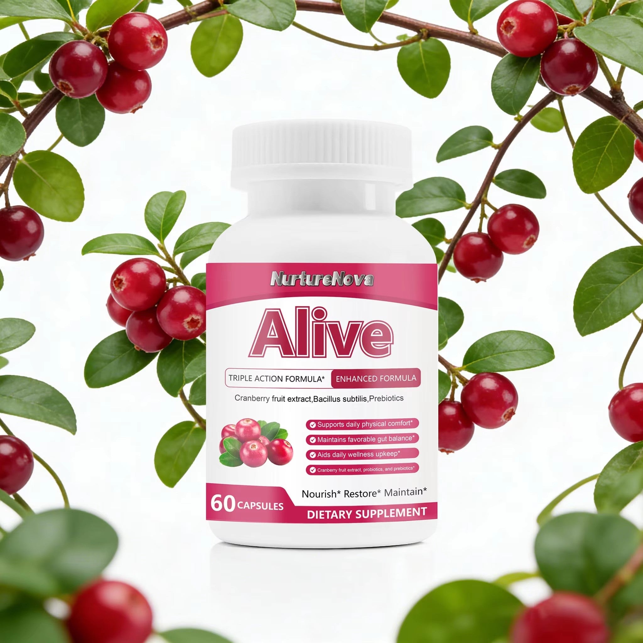 Alive Capsules-Support Gut Balance & Wellness|60ct|Dropship