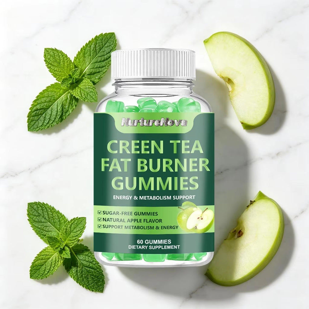Green Tea Gummies - Energy Support |60 Gummies| Dropship