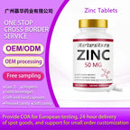 Zinc Tablets - Immune & Antioxidant Support | 50mg 100 Tablets | Dropship