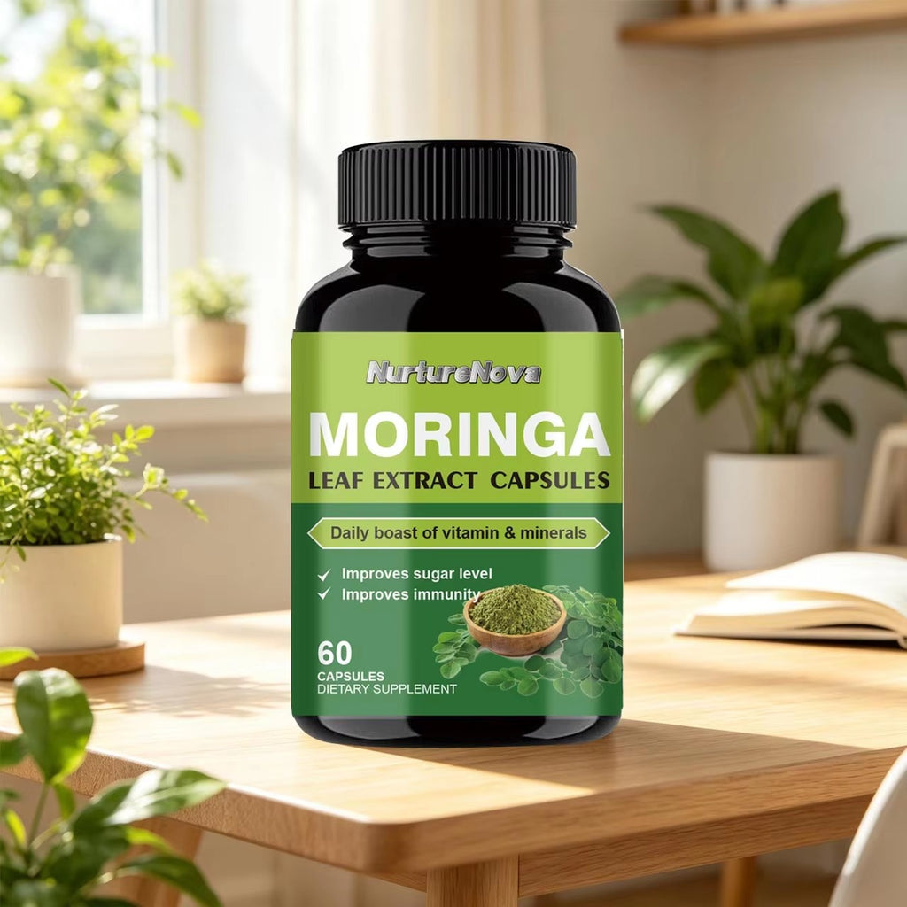 Moringa Capsules - Blood Sugar & Immune Support |60 Capsules|Dropship