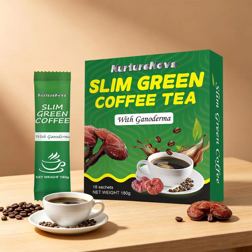 Slim Green Coffee Tea - Weight Management Support |18 Sachets|Dropship