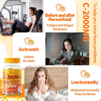 Vitamin C Gummies - Immune & Skin Health Support| 60ct Fruit Flavor  | Dropship