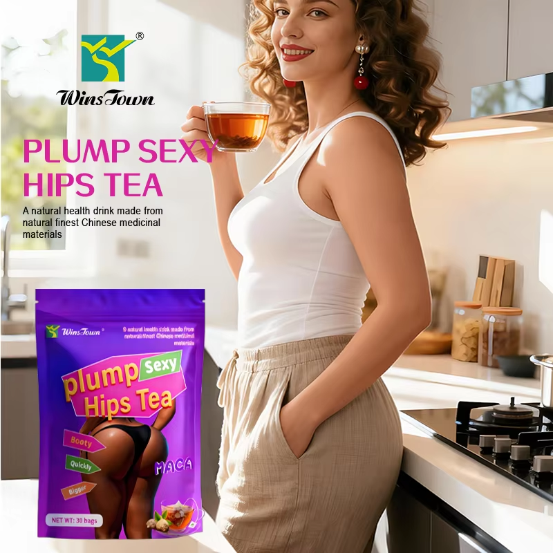 Plump Hips Tea - Maca-infused Herbal Support | 30 Bags | Dropship