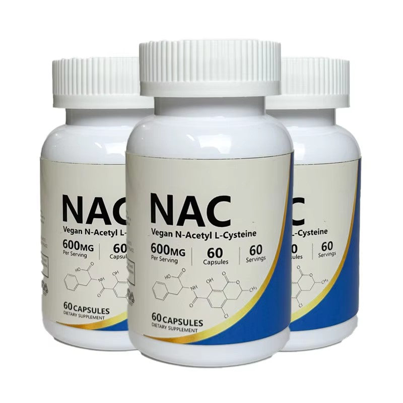 NAC N-Acetyl L-Cysteine Capsules - Antioxidant Support | 60 Count | Dropship