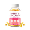 Biotin & Collagen Softgels - Healthy Hair Skin & Nails | 60 Softgels | Dropship