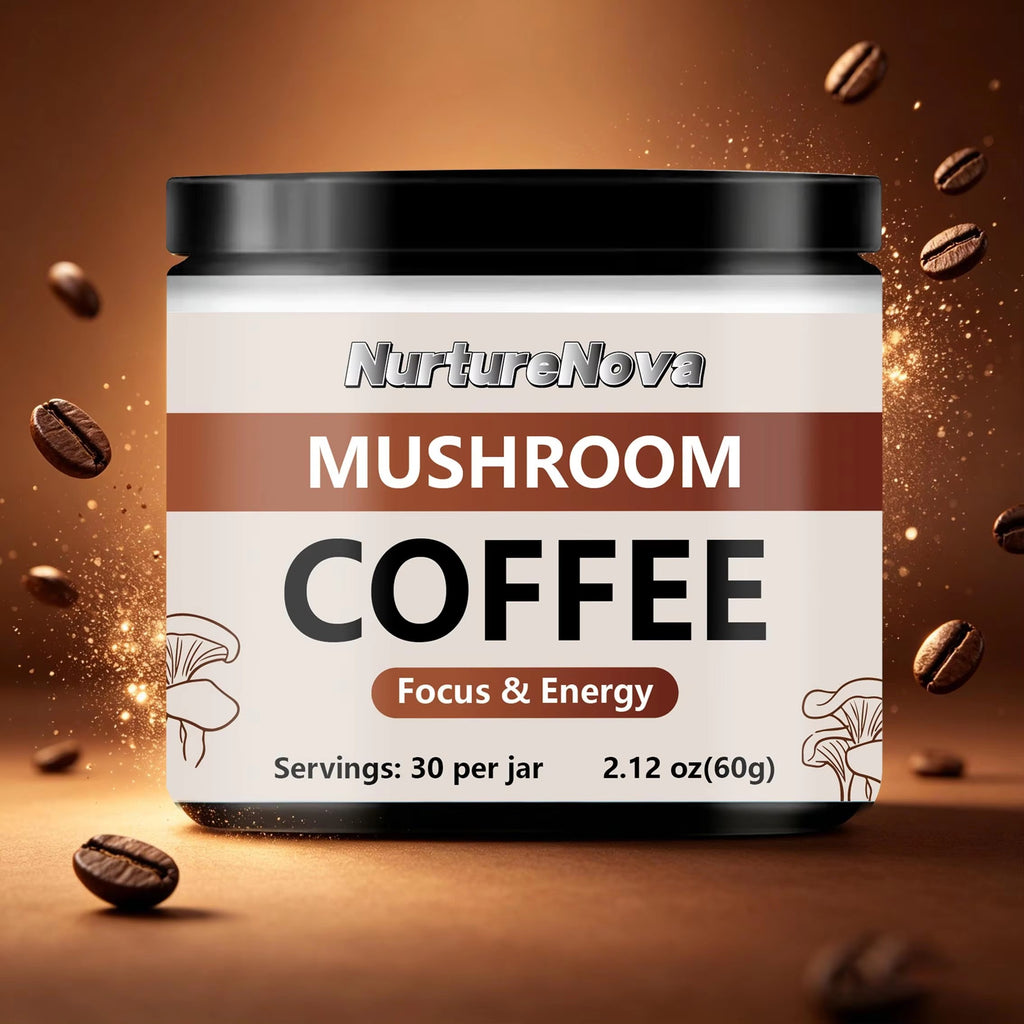 Mushroom Coffee Powder - Daily Energy Support | 60g | Dropship
