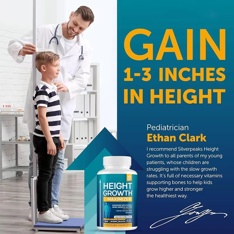 Height Growth Gummies - Bone Health & Growth Support |60 Count|Dropship