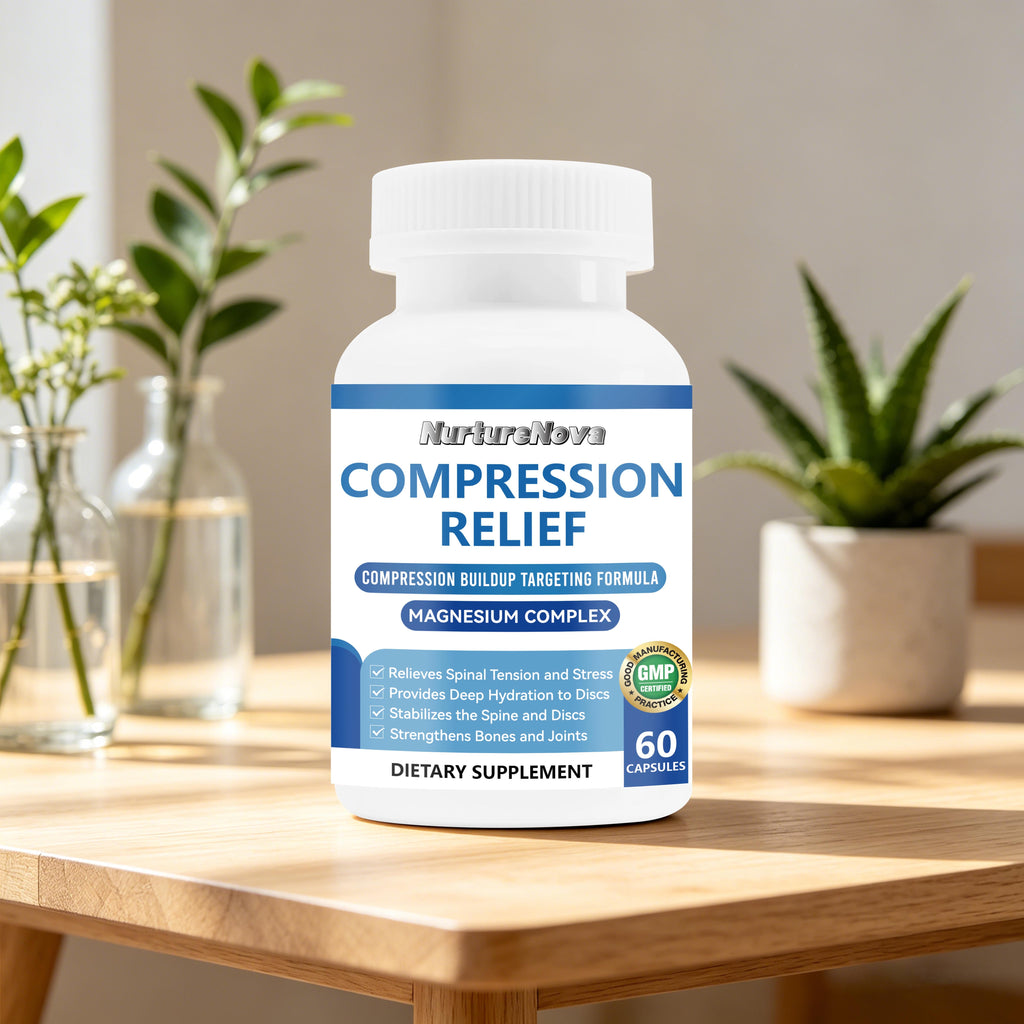 Compression Relief Capsules - Joint Bone Support |60 Capsules|Dropship