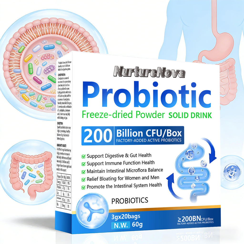 Probiotic Freeze-dried Powder - Gut Digestive | 20 Bags | Dropship