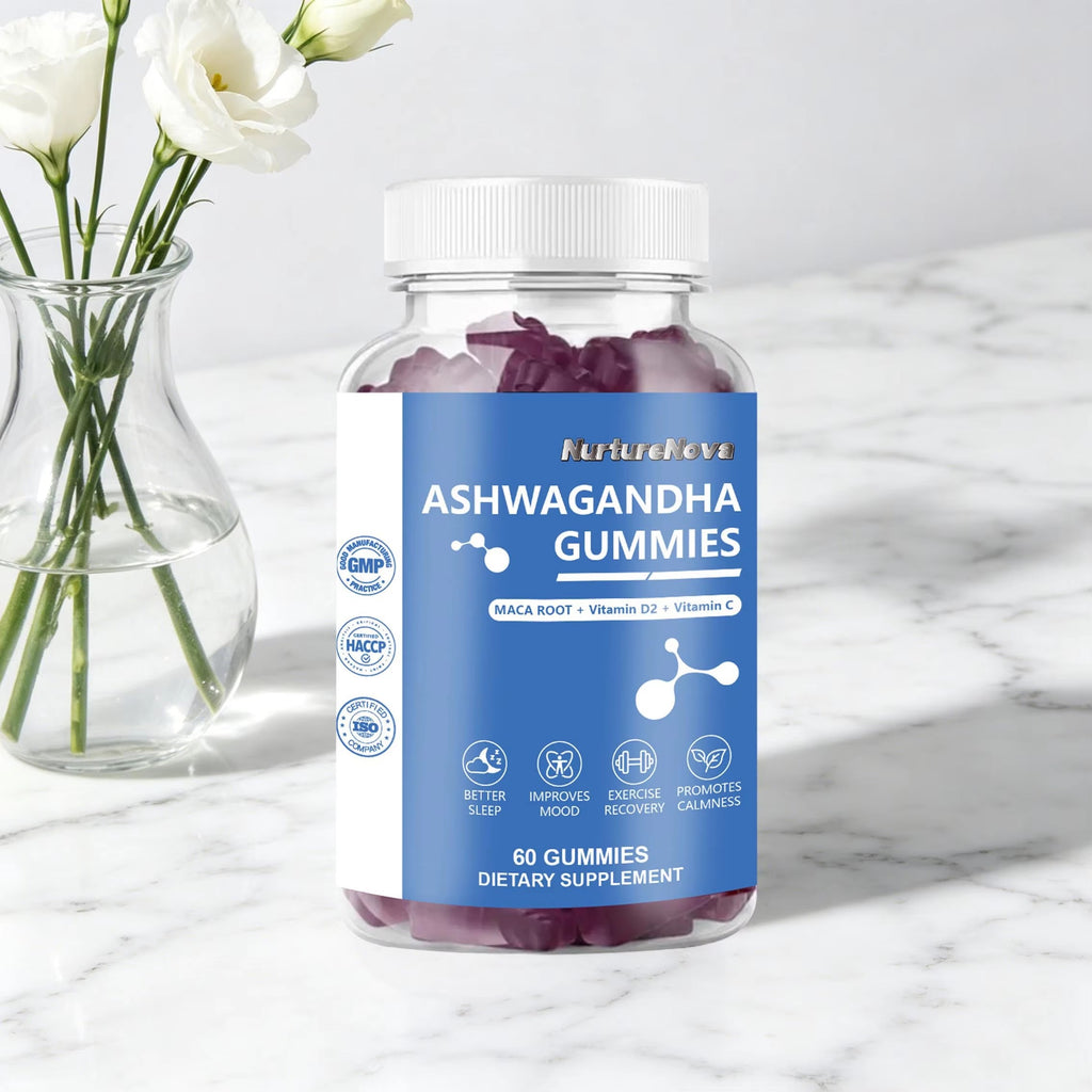 Ashwagandha Gummies - Improve Mood Sleep| 60 Gummies | Dropship