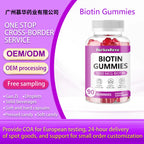 Biotin Gummies - Hair Skin Nail Support |90 Gummies|Dropship